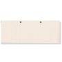Carta termica ecg 112x100 mmxm x 300 pacco griglia arancio - conf. 25 pacchi