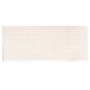 Carta termica ecg 107x25 mmxm - rotolo griglia arancio - 10 rotoli