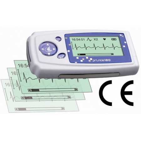 Mini ECG portátil de 180 A y 3 canales con 8 interpretaciones
