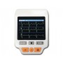 180D handheld mini-ECG met software, 3 kanalen met 19 interpretaties