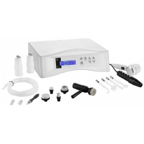 5-in-1 MultiEquipment with Cold/Hot Hammer, High Frequency, Brossage, Vacuum&spray