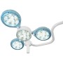 Lampada led quattroluci - su carrello