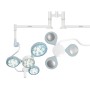 Quattroluci LED lamp - ceiling-mounted, double