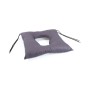Silicone Hollow Fiber Cushion - With Hole - Cotton Cover