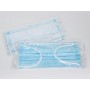 Gisafe mascherina chirurgica filtrante 98% 3 veli tipo iir con elastici - adulti - azzurra - imbustata singolarmente - scatola -