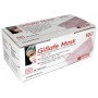 Gisafe 98% 3-ply filtering surgical mask type iir with elastic bands - adults - pink - box - pack 50 pcs.
