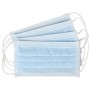Masque chirurgical 4 épaisseurs filtrant 98% - bleu avec élastiques - type IIR - pack. 900 pièces.