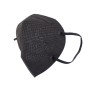 FFP2 mask - black - it,gb,fr,es,pt - pack. 20 pcs.