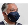 Mycroclean bfe 99,8% Herbruikbaar Mondkapje - Blauw/Blauw