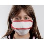 Mycroclean Maska Wielozadaniowa Junior/Adult Small BFE 99.8% - Biały/Czerwony