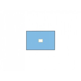 Paño quirúrgico 75x90 cm con agujero 6x9 cm - pack 75 uds.