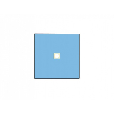 Drap chirurgical 100x100 cm cu orificiu diam. 10 cm - pachet. 50 buc.