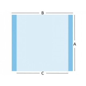 Drap de incizie 60x65 cm - steril - ambalaj. 50 buc.