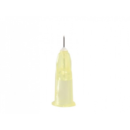 Aguja de mesoterapia luer 30g 0,30x4 mm - amarillo - pack 100 uds.