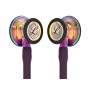 Littmann Cardiology IV - 6239 - Prună - Finisaj Curcubeu Strălucitor - Conector Mov