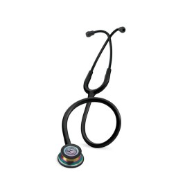 Littmann Classic III - 5870 - Negru - Finisaj Curcubeu