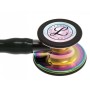 Littmann Cardiology IV - 6240 - Negru - Finisaj Curcubeu