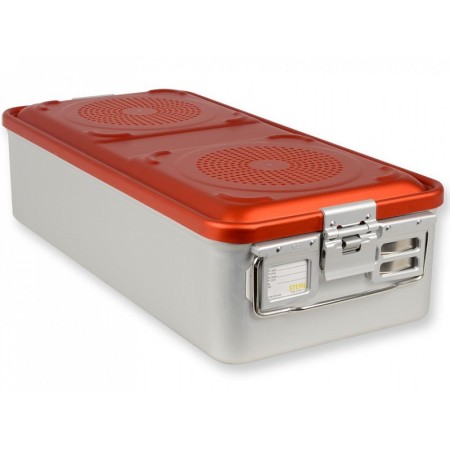 Conteneur avec grand filtre h150 mm - rouge