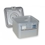 Conteneur avec petite valve h200 mm - gris