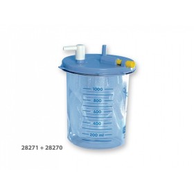 Pungă de unică folosință de 1 litru cu capac, pentru 28270
