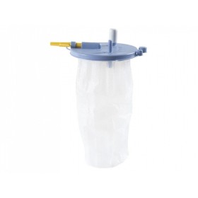 Pungă de unică folosință de 2 litri cu capac