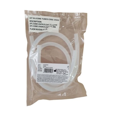 Set de 2 furtunuri de silicon 1300-280 mm - înlocuire pentru vaza ACO002A