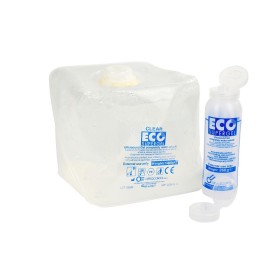 Transparent gel för ultraljud och pulserande ljus. Eco Supergel Clear i 5 liters påse.