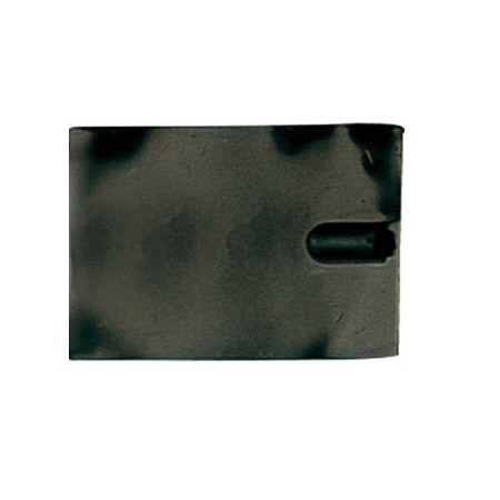 Electrod conductiv din silicon 50X100 mm - Gaură: 2 mm