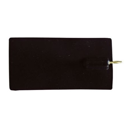Elettrodi In Silicone Conduttivo Con Spinotto Maschio - 4 mm 60X85 mm