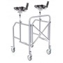 Foldable Antibrachial Walker In Painted Steel – Small Footprint – Click Mini Series