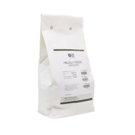 Argile verte ventilée 1 000 g à utiliser en compresse ou en masque