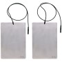 Pereche de electrozi tip placă de 22 x 15 cm cu cablu pentru SwiSto 3