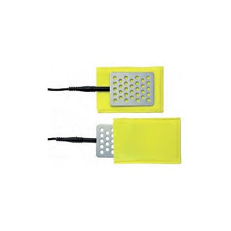 Pereche de electrozi tip placă de 8 x 6 cm cu suport pentru placă și cablu pentru SwiSto 3