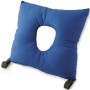 Cuscino in fibra cava siliconata con foro centrale 40x40