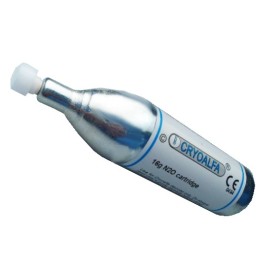 Cartuș de gaz N2O de 16 g cu supapă pentru CRYOALFA LUX și SUPER