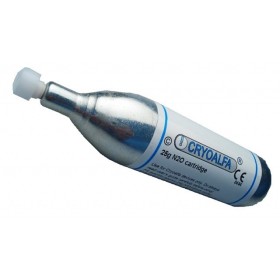 Cartuș de gaz N2O de 25 g pentru CRYOALFA LUX și SUPER