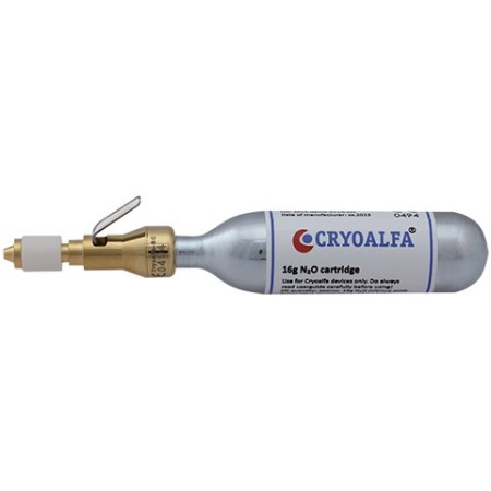 Vârf dispozitiv de crioterapie Cryoalfa Super Contact 5 mm - 16g Gaz