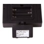 Bresser Temeo Hygro Quadro Termometro e igrometro, nero
