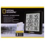 Termohigrometru Bresser National Geographic cu 4 măsurători independente, negru