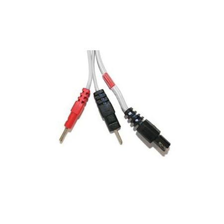 Compex CABLE GRIS 6 P - POLARITE ROUGE