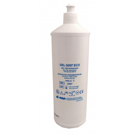 Modri ultrazvočni gel G007 - steklenička 1 l.