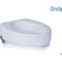Înălțător de toaletă Mopedia de 10 cm cu opritoare laterale