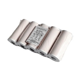 Rolă de hârtie CARDIOLINE 100MM 20M 5 role - pentru ECG100L