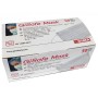 Gisafe filterend chirurgisch masker 98% 3-laags type iir met elastische banden - volwassenen - wit - doos - pak van 50 st.