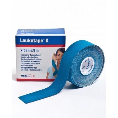 Leukotape K 2,5 cm x 5 m kineziológiai szalag - különböző színekben
