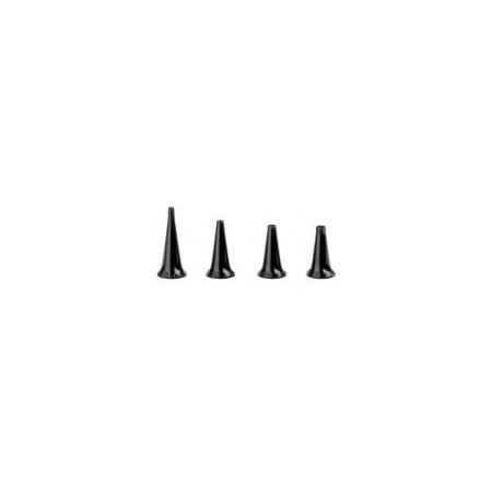 Wiederverwendbares Spekulum-Set (schwarz) für BETA200, K 180, mini3000, mini3000 F.O. Otoskope