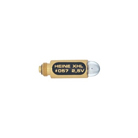 Ampoule de rechange XHL Xénon Halogène 057 - 2.5V pour Miroir Laryngé Droit