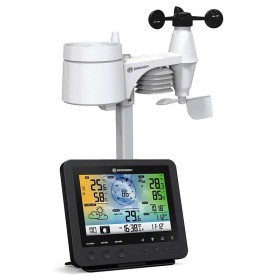 Stazione meteo a colori Bresser Wi-Fi con sensore professionale 5 in 1, nera