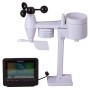 Bresser Wi-Fi colour weather station with professional 5-in-1 sensor, black