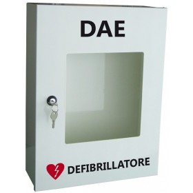 Bijeli ormarić za defibrilator